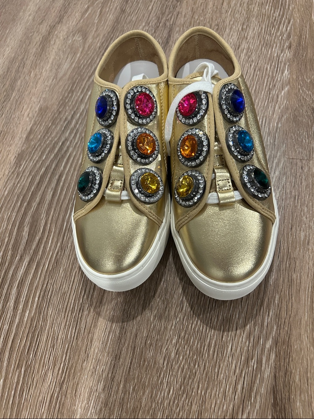 Kurt Geiger London Laney Octavia Platform Sneakers Size 8.5 - Picture 2 of 7